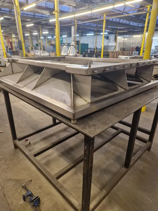 Formed and fabricated metal components